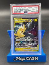 PSA 10 Japanese Pikachu & Zekrom GX 041/173 Tag Team GX All Stars